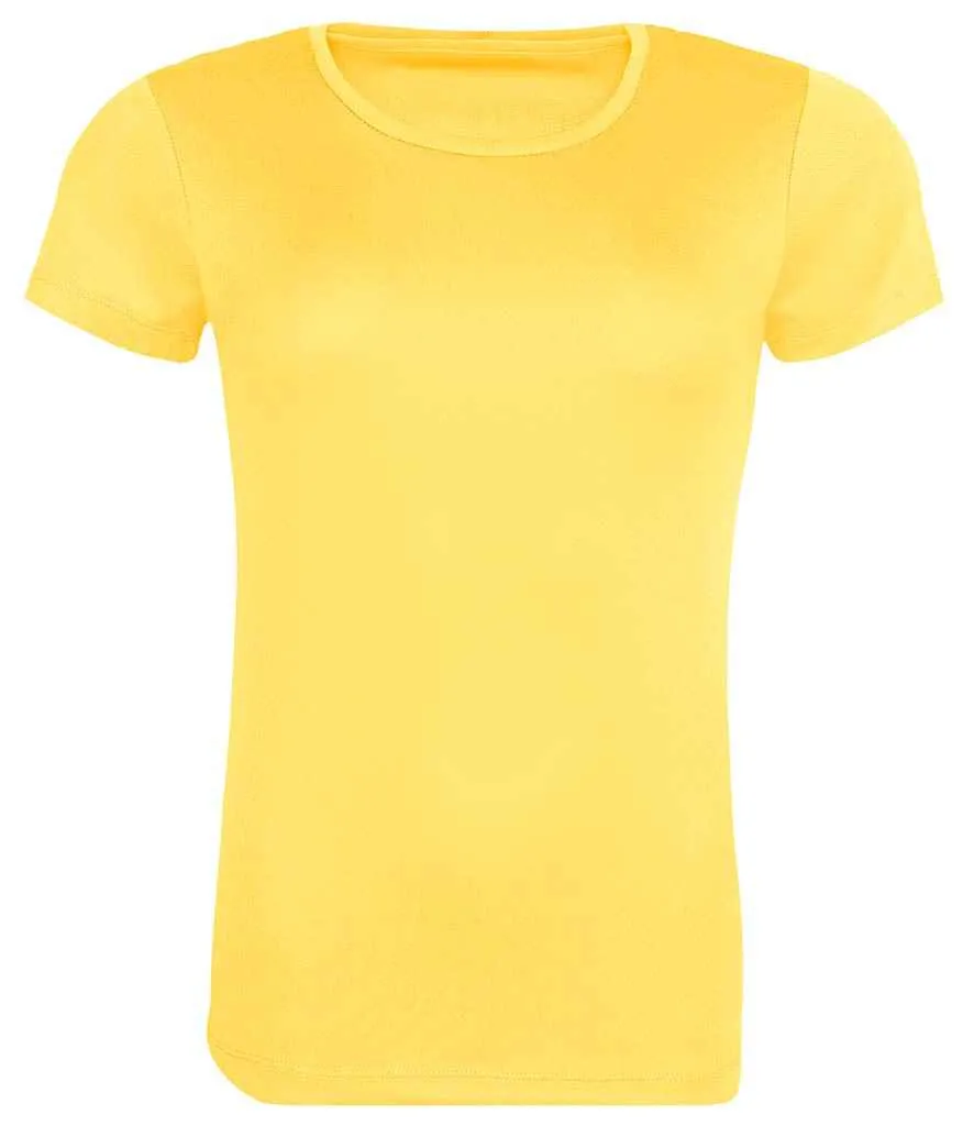 AWDis Ladies Cool Recycled T-Shirt | Sun Yellow