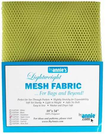 By Annie - Mesh Lite Weight Apple Green