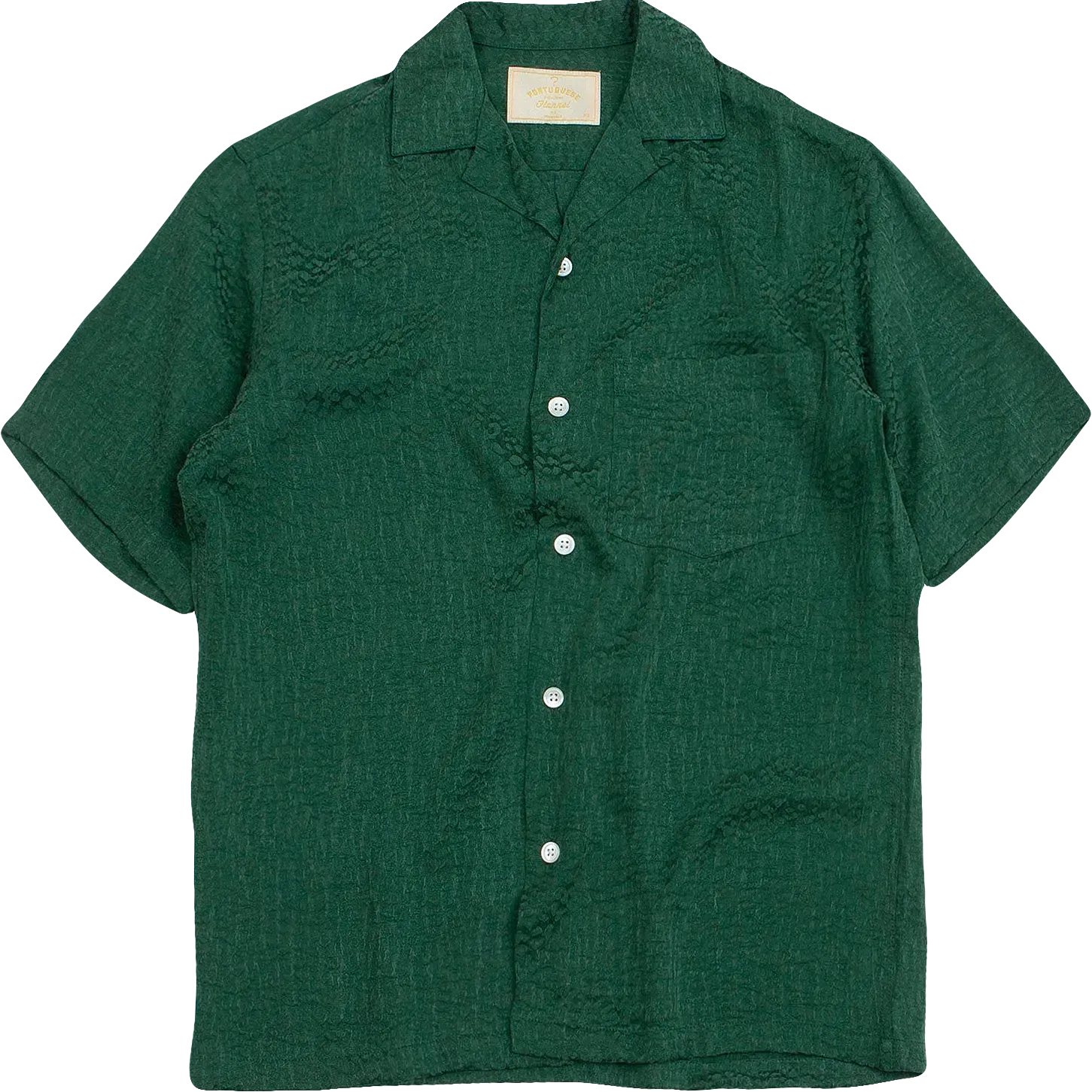 Finger Print Shirt - Green