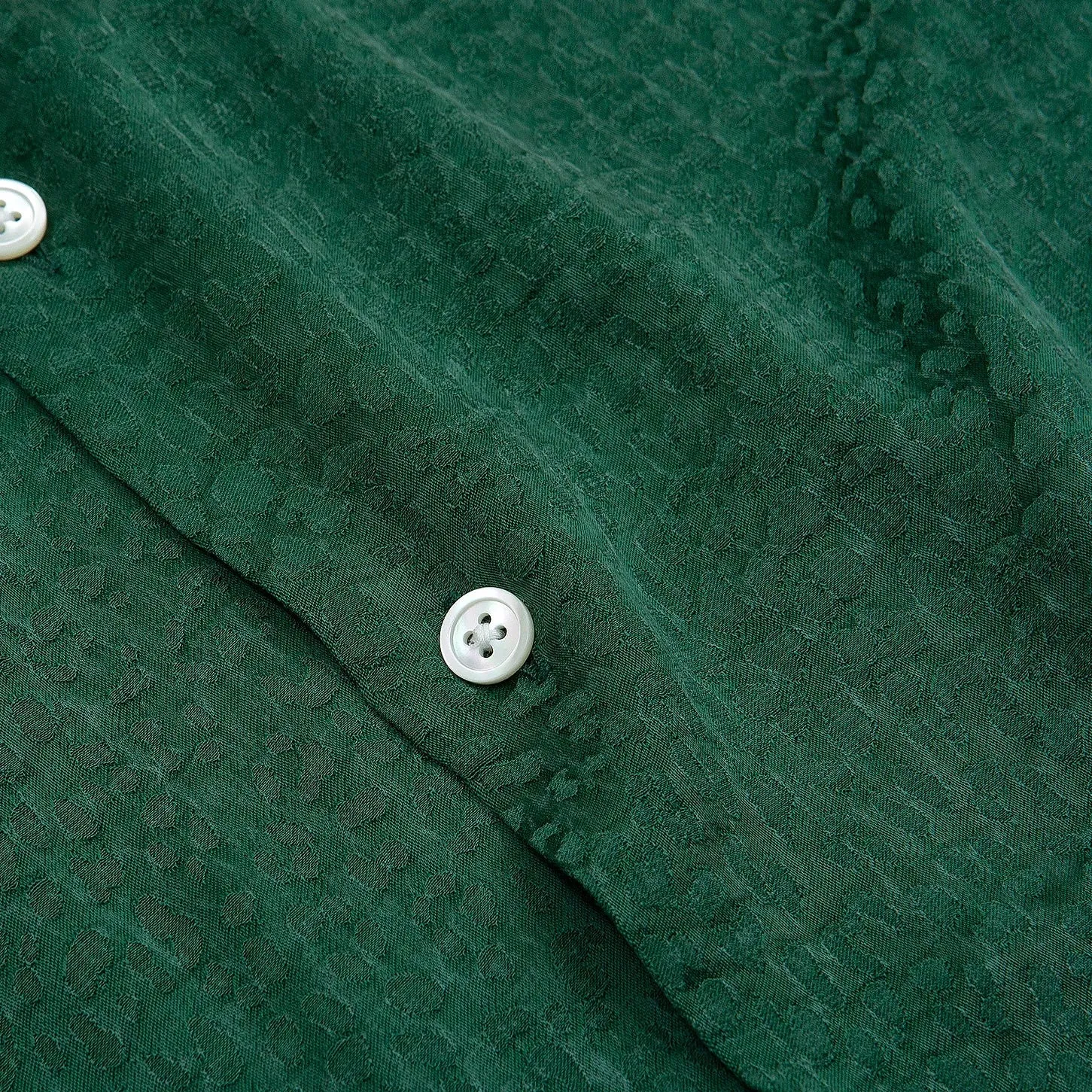 Finger Print Shirt - Green