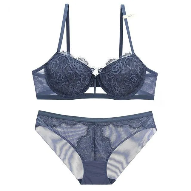 Floral Bra Underwear Set