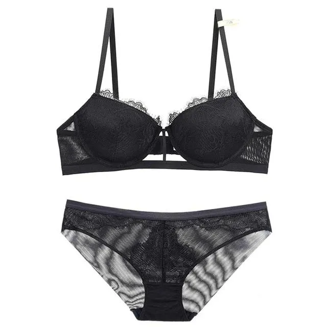Floral Bra Underwear Set