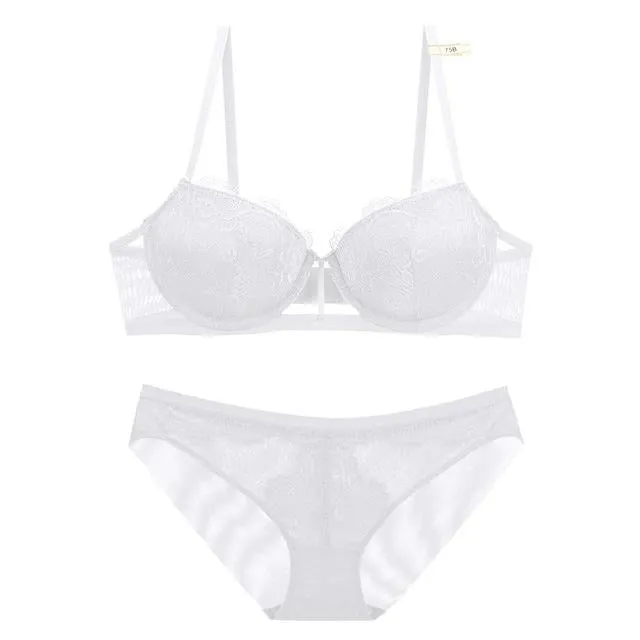 Floral Bra Underwear Set