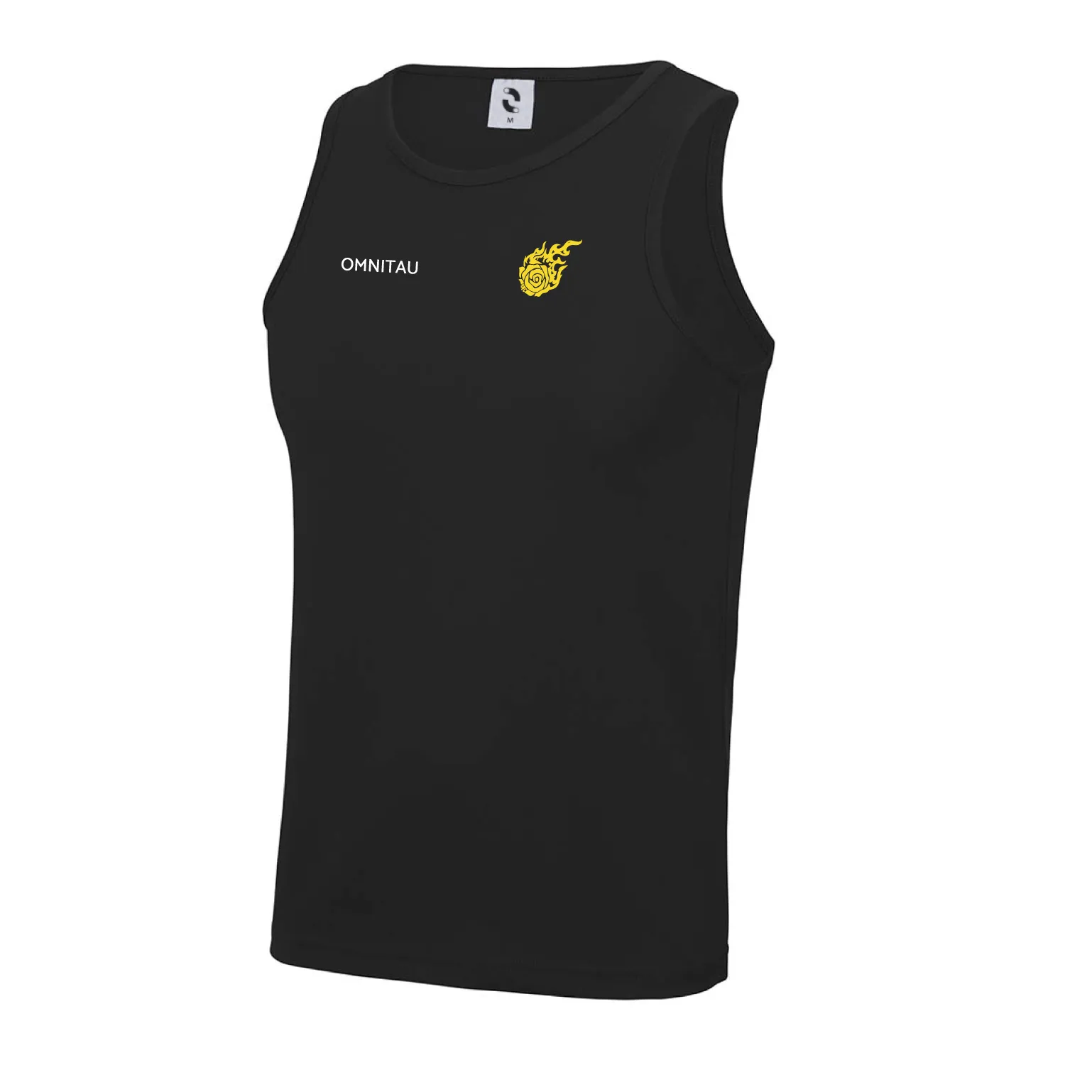 Henley Fire Netball Club Women's Team Sports Breathable Vest - Black