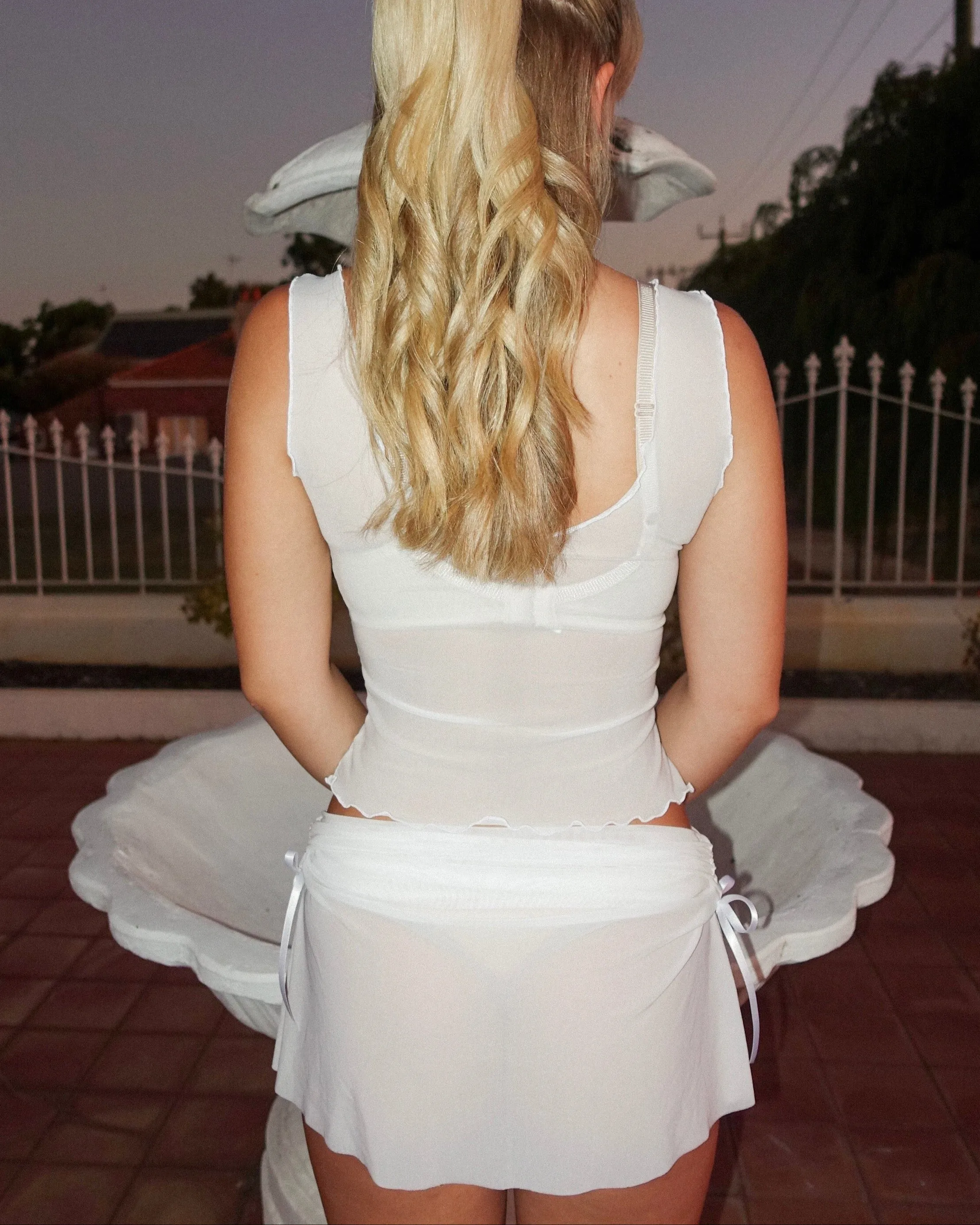 Isla Skirt | White