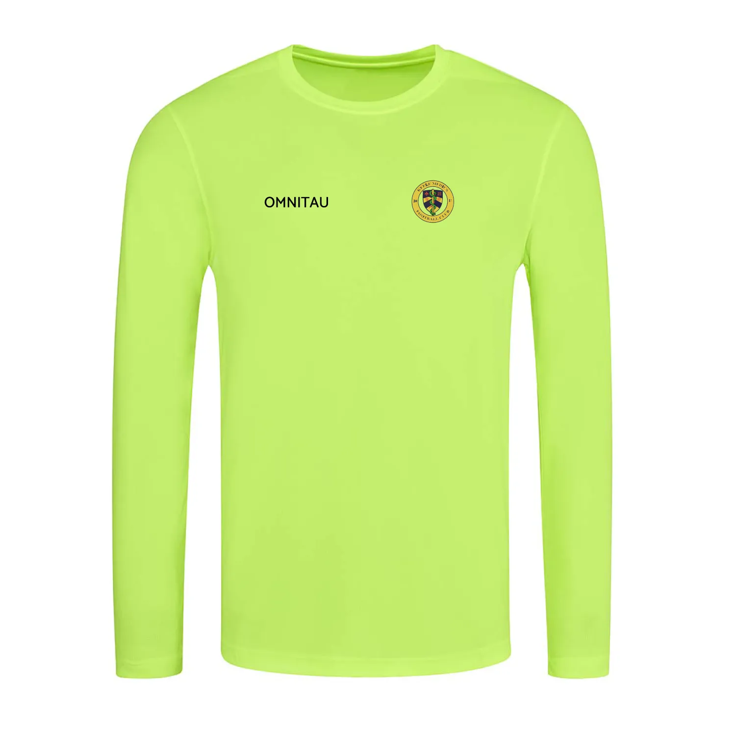 Keele Medics Football Men's Team Sport Core Goalkeeper Shirt - Bright Yellow