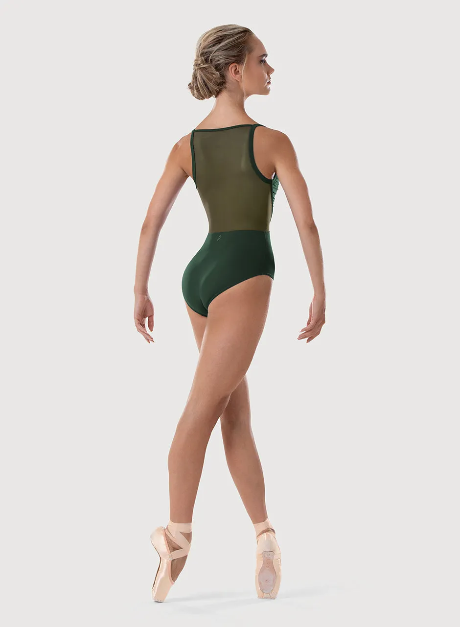 Ladies Vivica Mesh Back Leotard Amazon