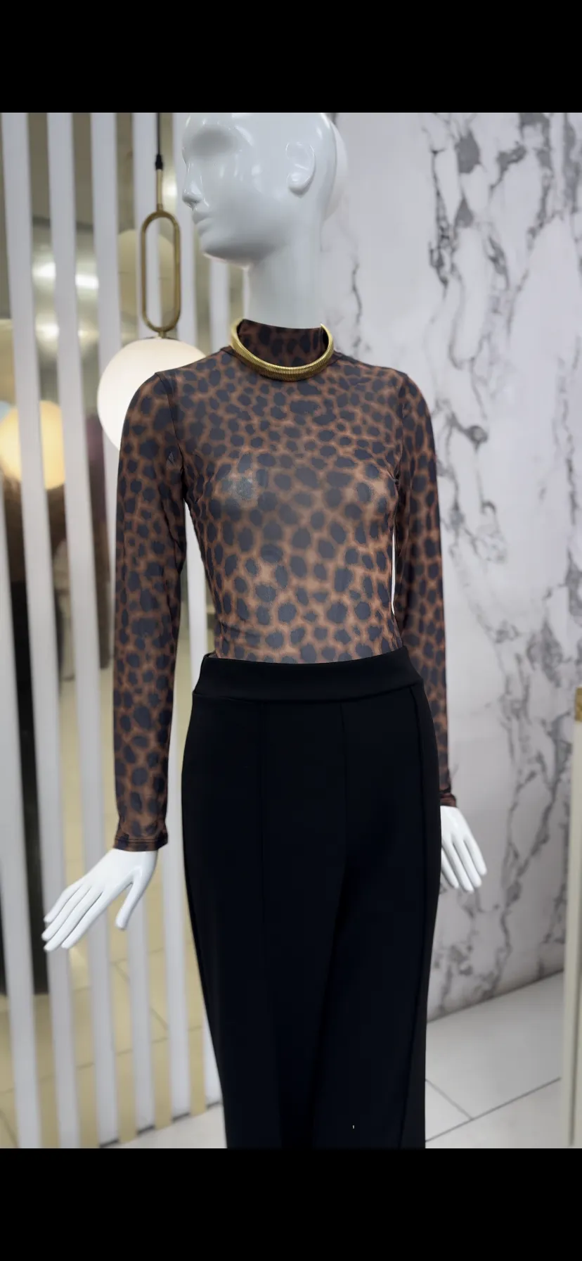 Leopard mesh