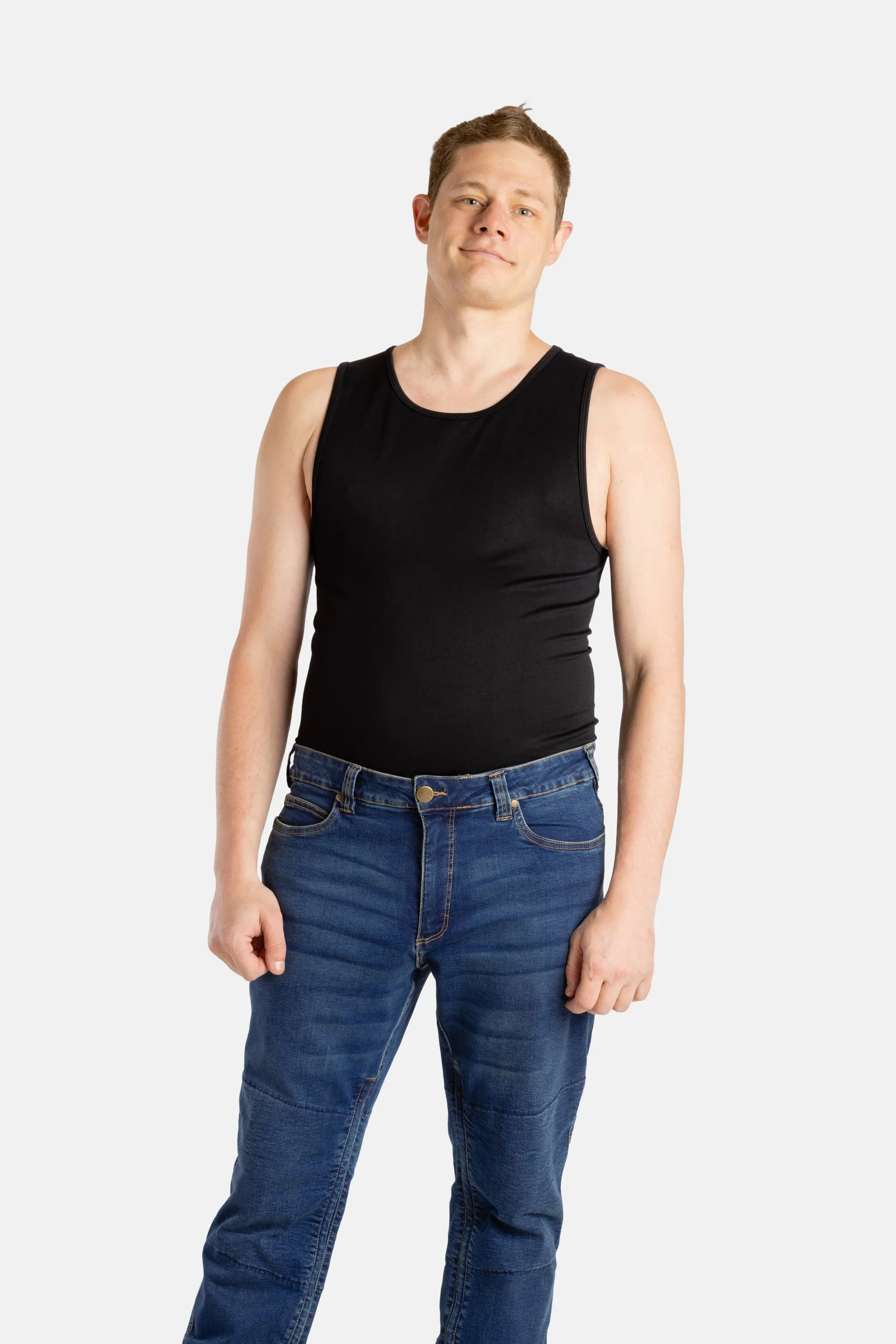 No Limbits Adaptive Men's Black Sensory Compression Tank
