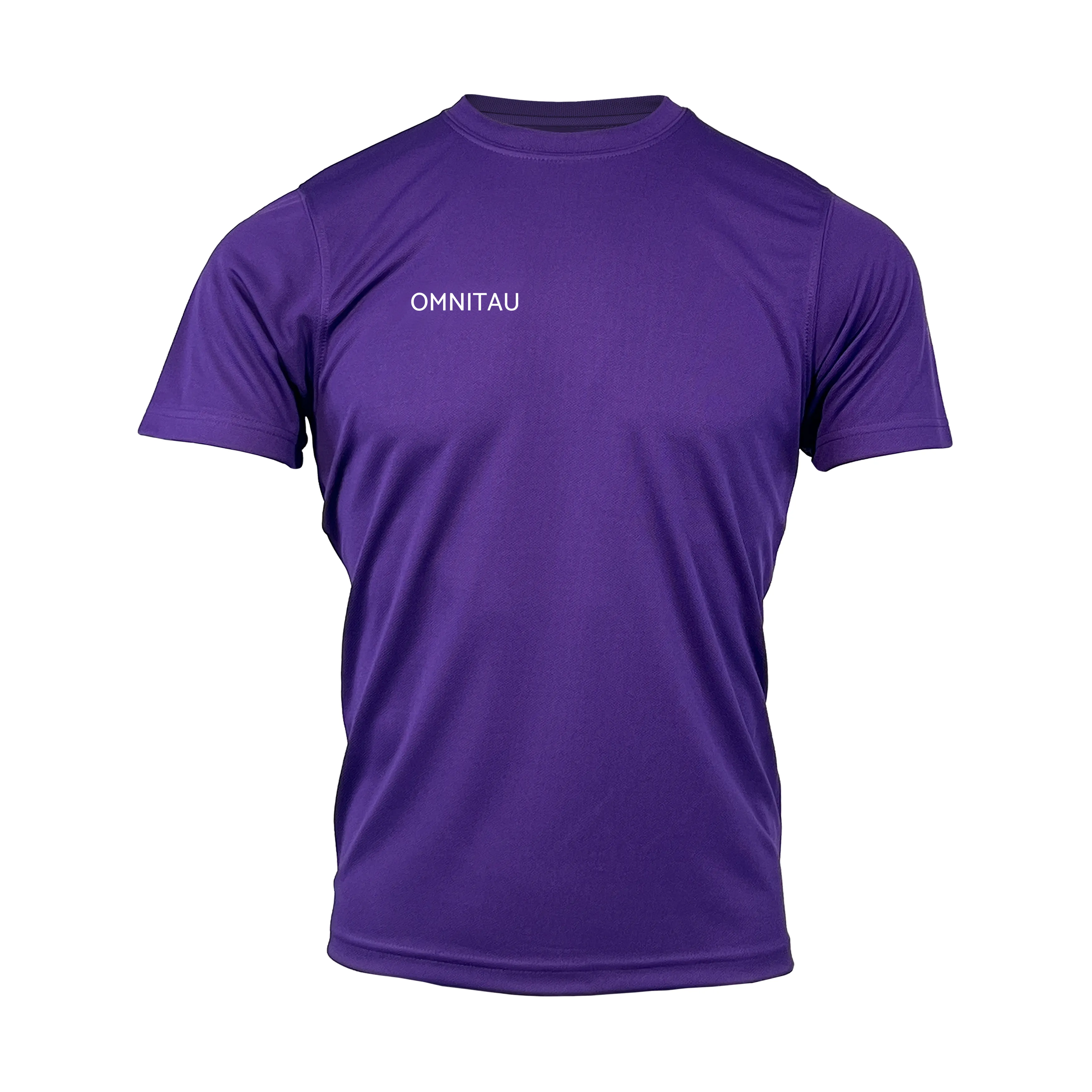 Omnitau Men's Team Sports Breathable Technical T-Shirt - Purple