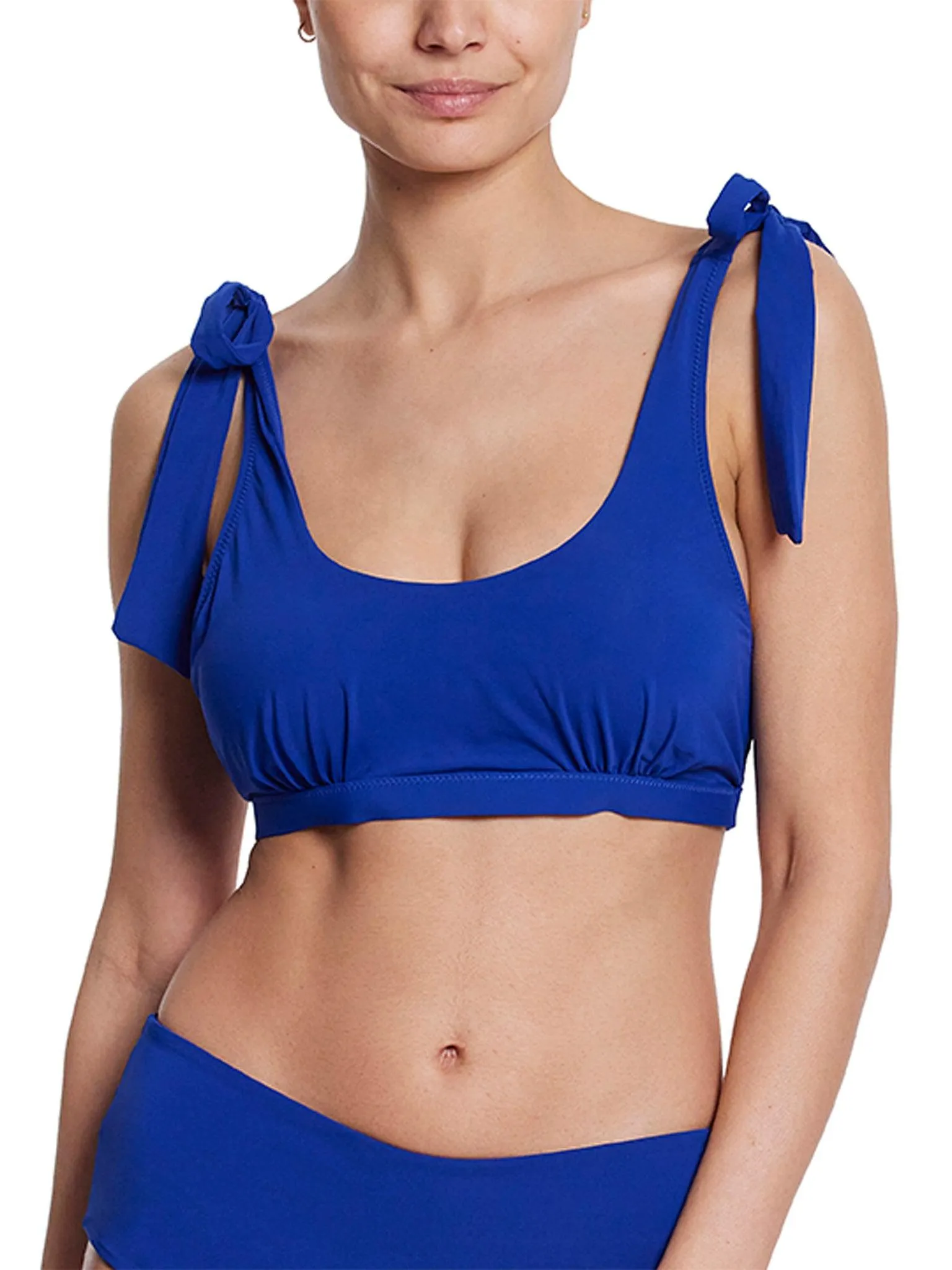 Scoop Neck Swim Top