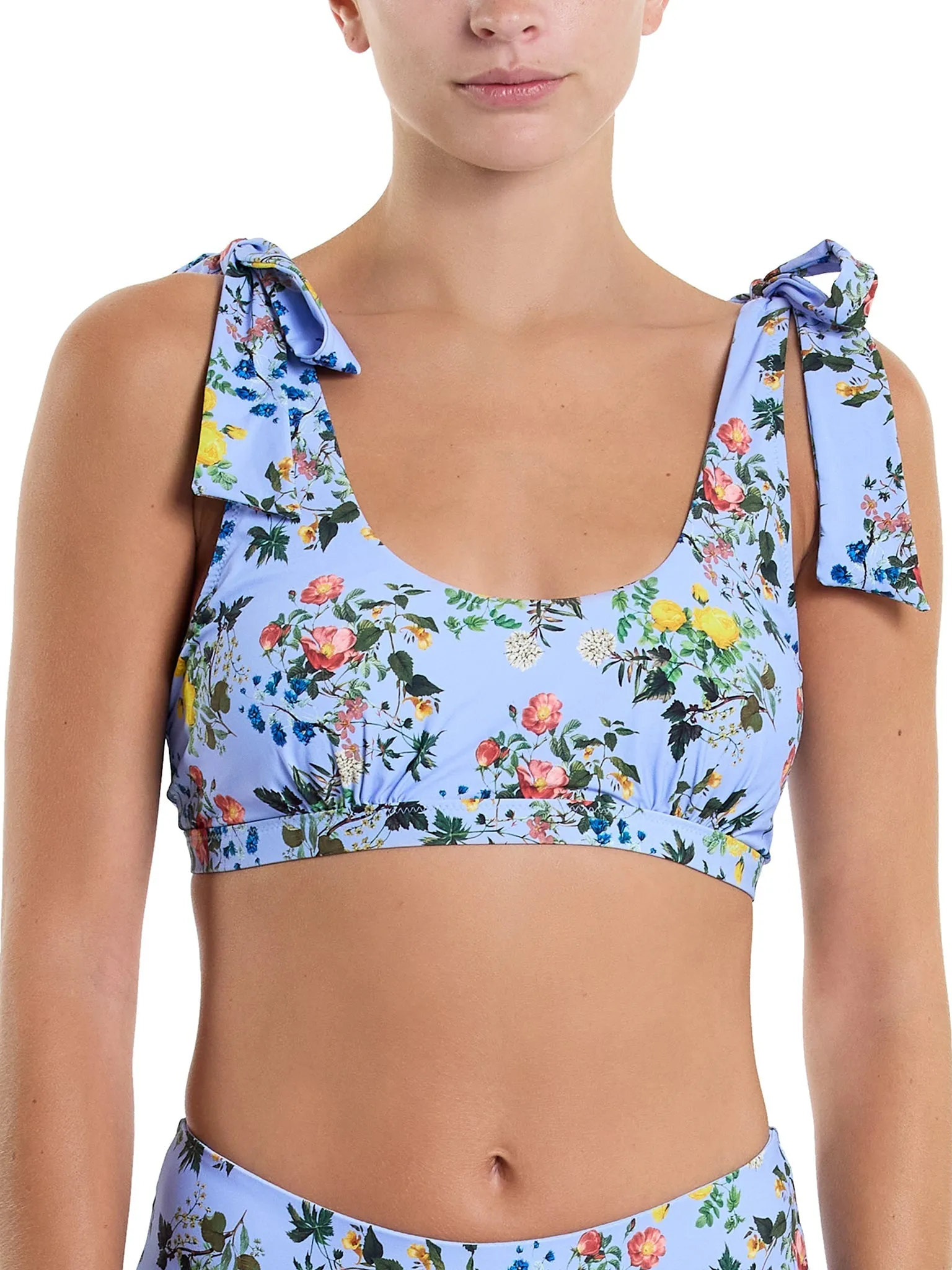 Scoop Neck Swim Top