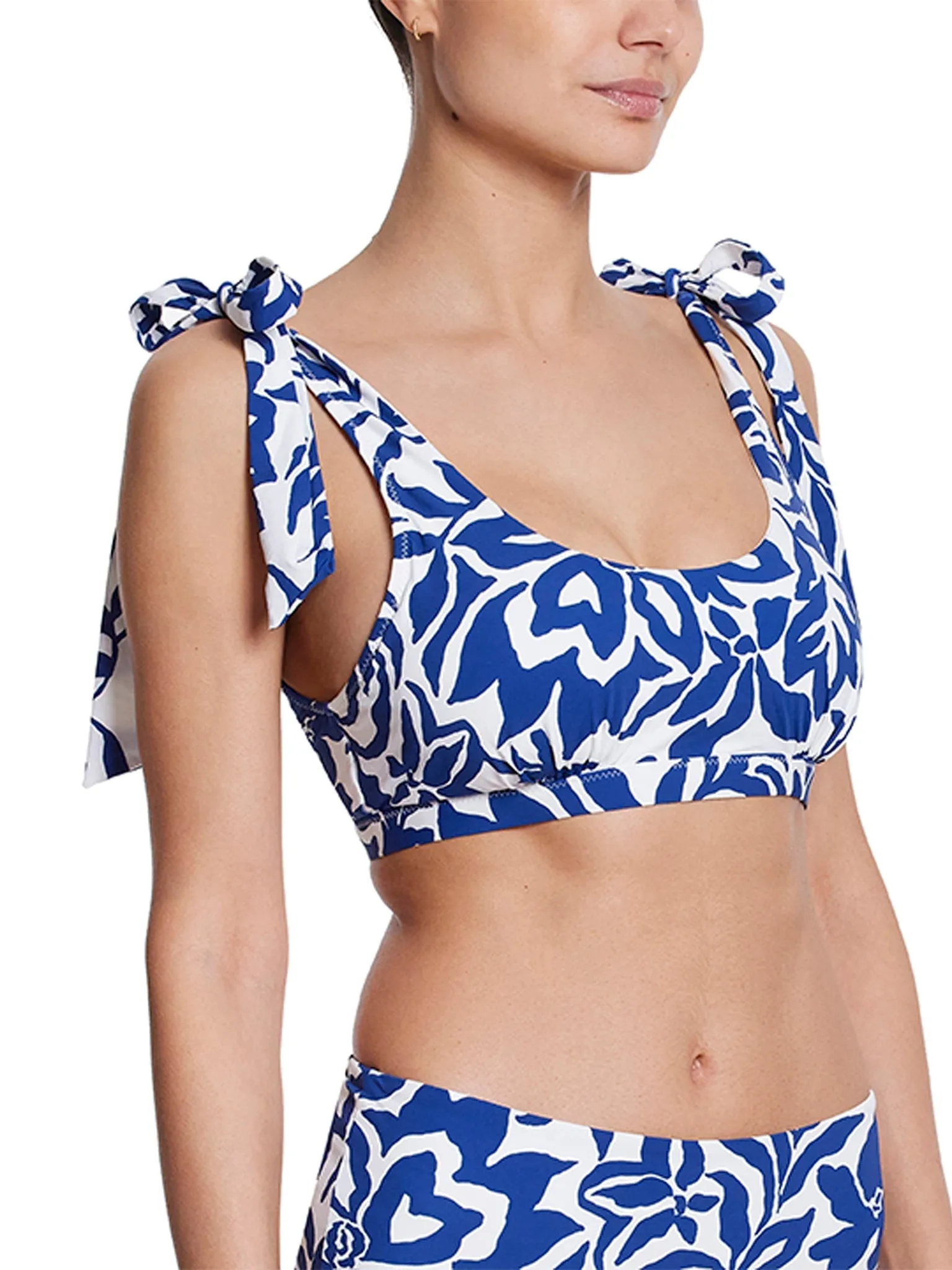 Scoop Neck Swim Top