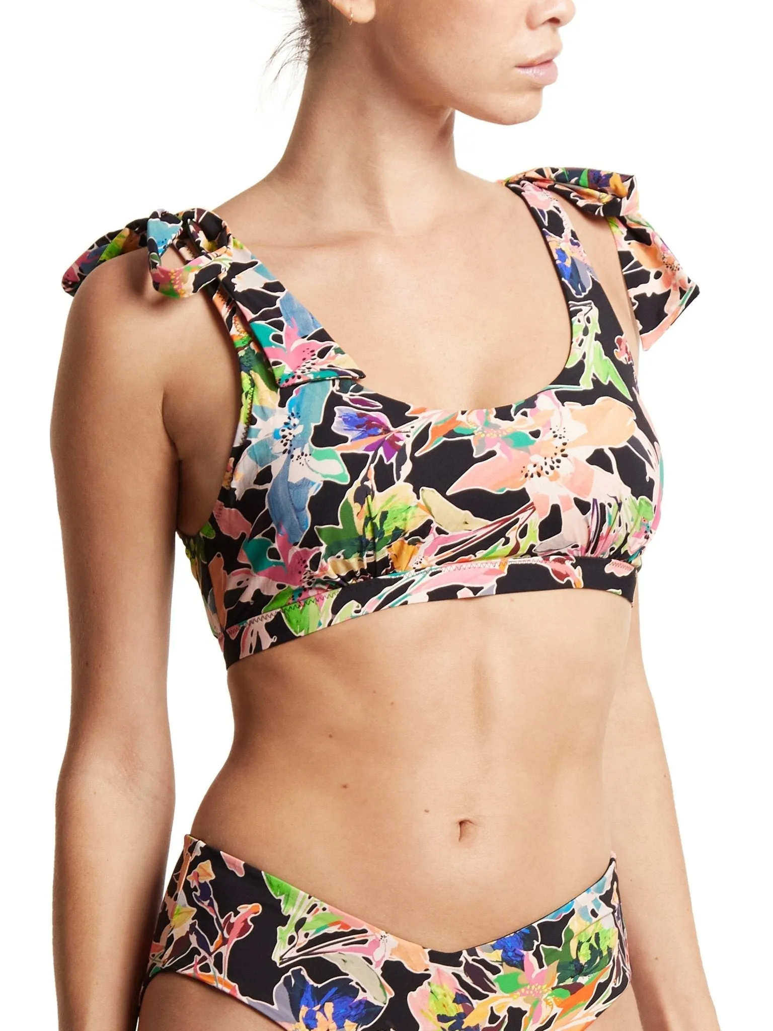 Scoop Neck Swim Top