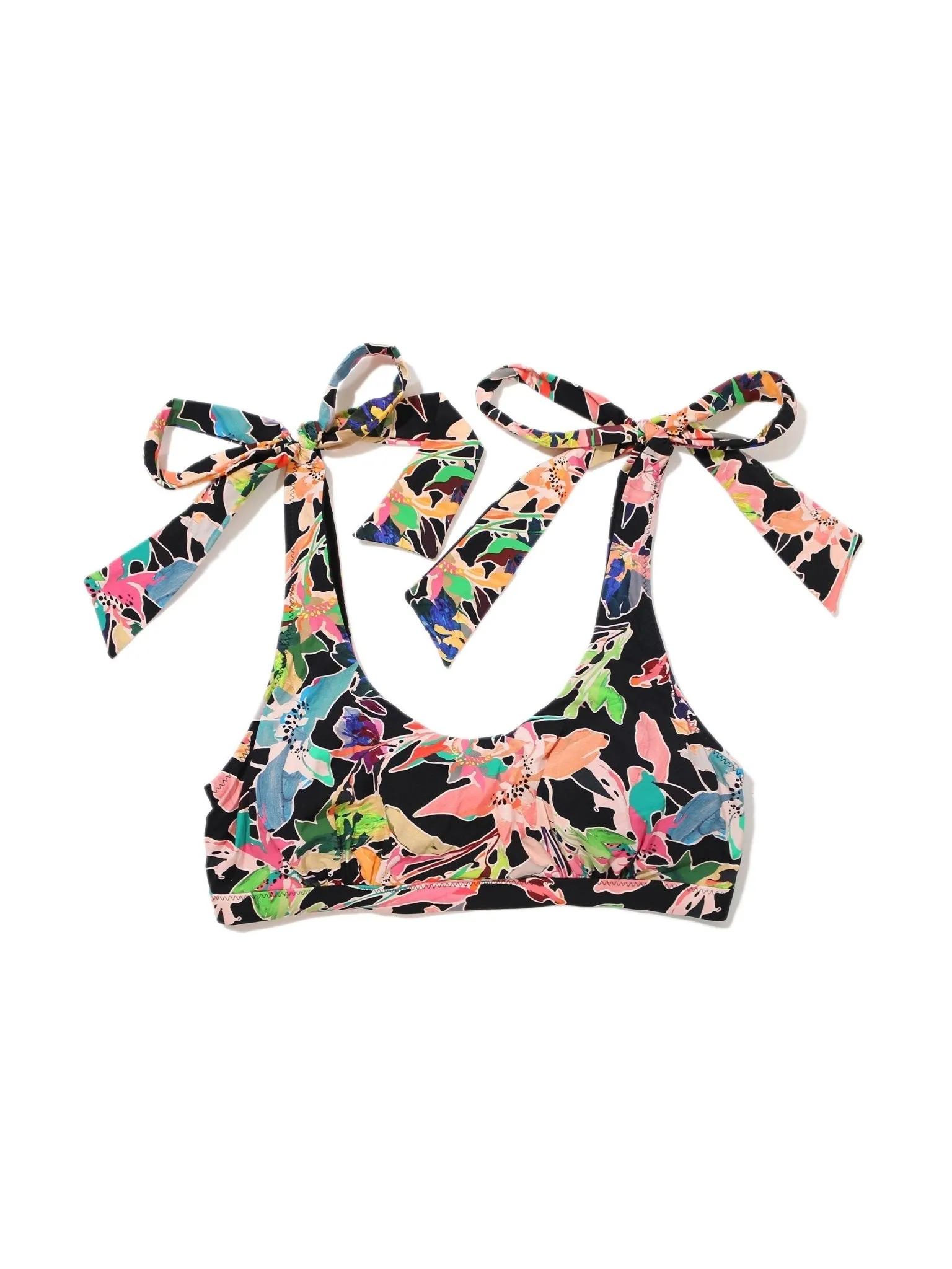 Scoop Neck Swim Top