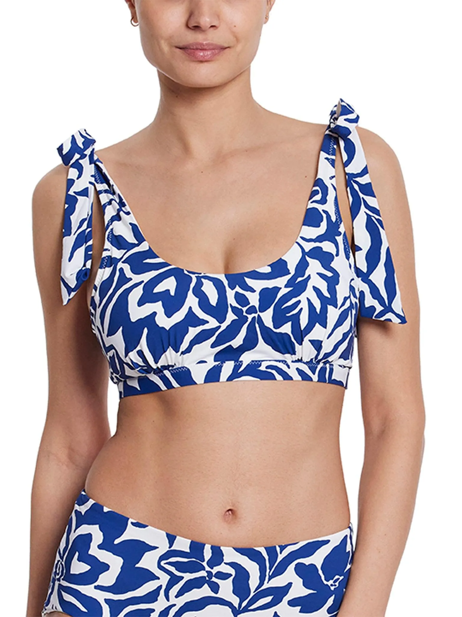 Scoop Neck Swim Top